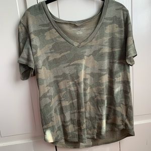 American Eagle camouflage shirt